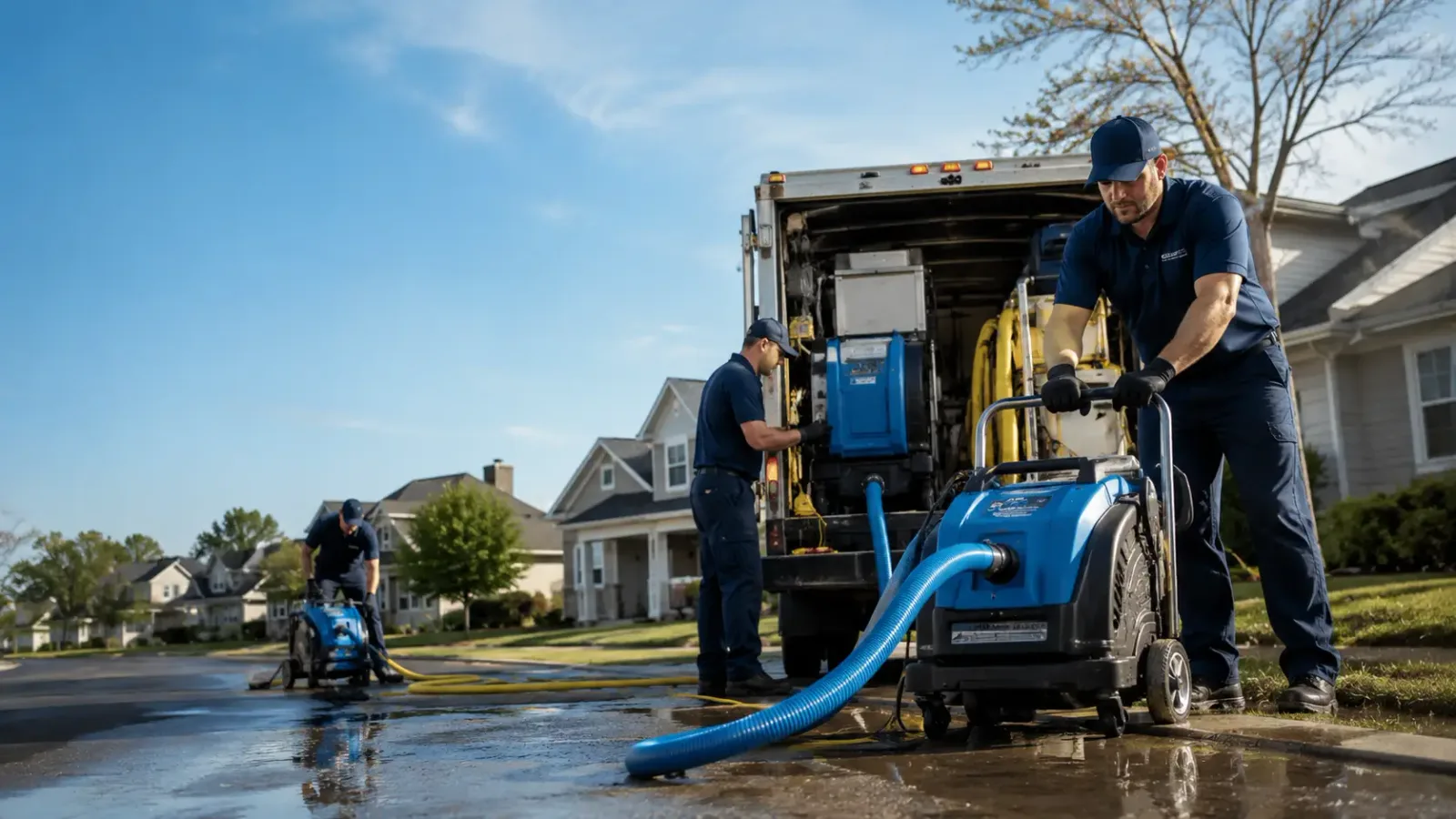 Flood Damage Cleanup in Roundhead, OH